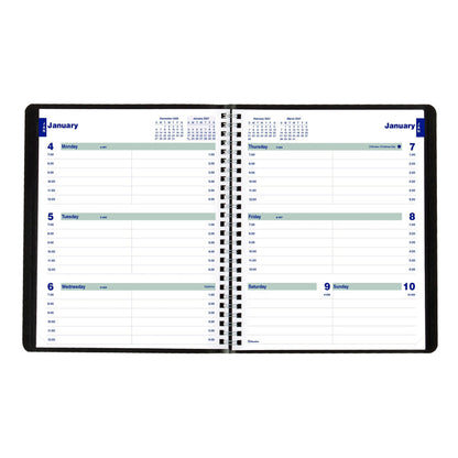 Plan & Link™ Weekly Appointment Book, 2027, Black C5275.81T-27 Blueline