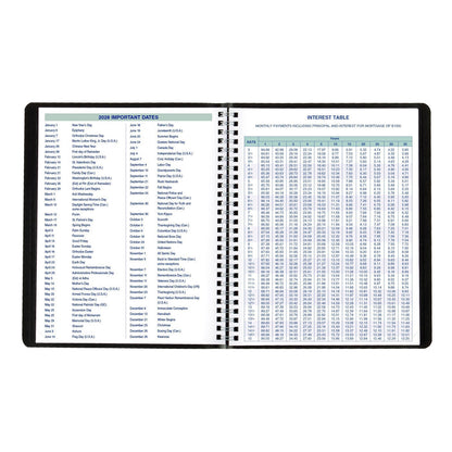 Plan & Link™ Weekly Appointment Book, 2027, Black C5275.81T-27 Blueline