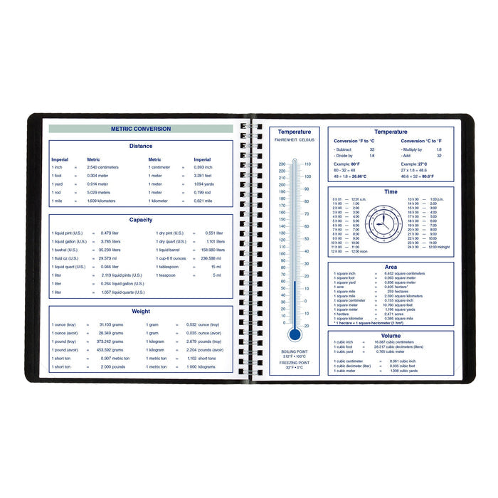 Plan & Link™ Weekly Appointment Book, 2027, Black C5275.81T-27 Blueline