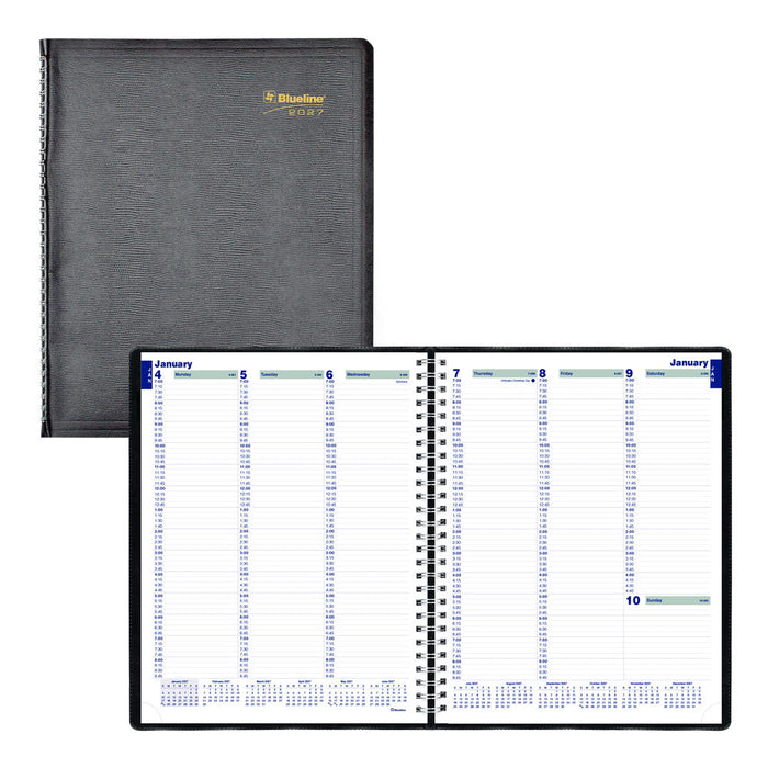 Plan & Link™ Weekly Appointment Book, 2027, Black C5950.81T-27 Blueline