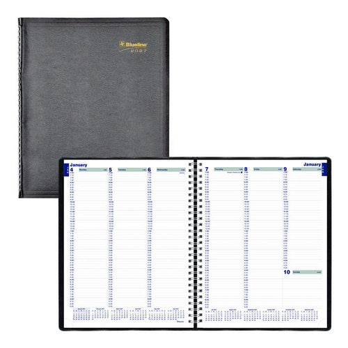 Plan & Link™ Weekly Appointment Book, 2027, Black C5950.81T-27 Blueline