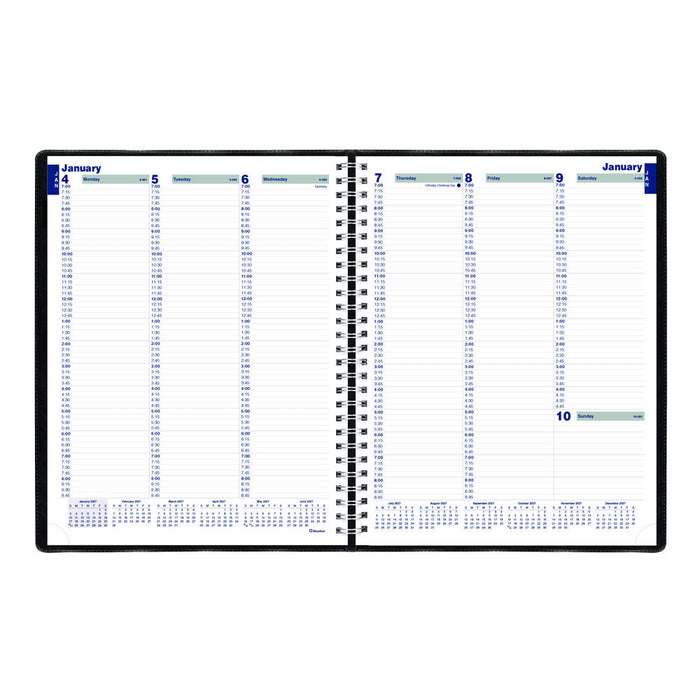 Plan & Link™ Weekly Appointment Book, 2027, Black C5950.81T-27 Blueline