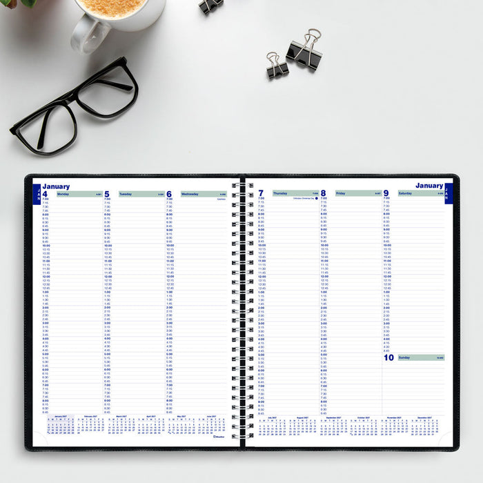 Plan & Link™ Weekly Appointment Book, 2027, Black C5950.81T-27 Blueline