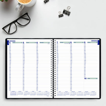 Plan & Link™ Weekly Appointment Book, 2027, Black C5950.81T-27 Blueline