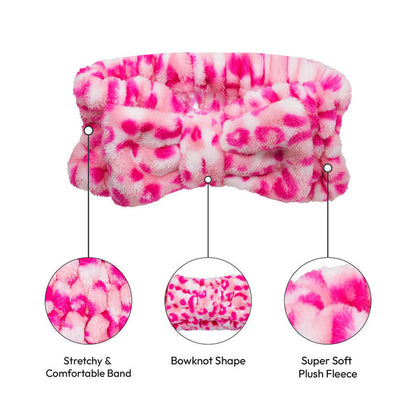 Plush Spa Head Band [White] #Hq906