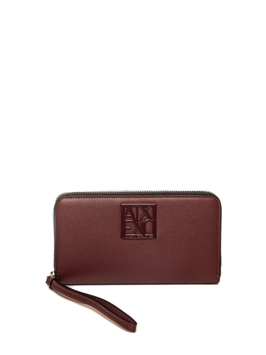 ARMANI EXCHANGE portafoglio logo bordeaux 948486 0A874-UA343