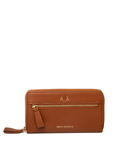 ARMANI EXCHANGE portafoglio logo marrone XW002124 AF17117-U6048