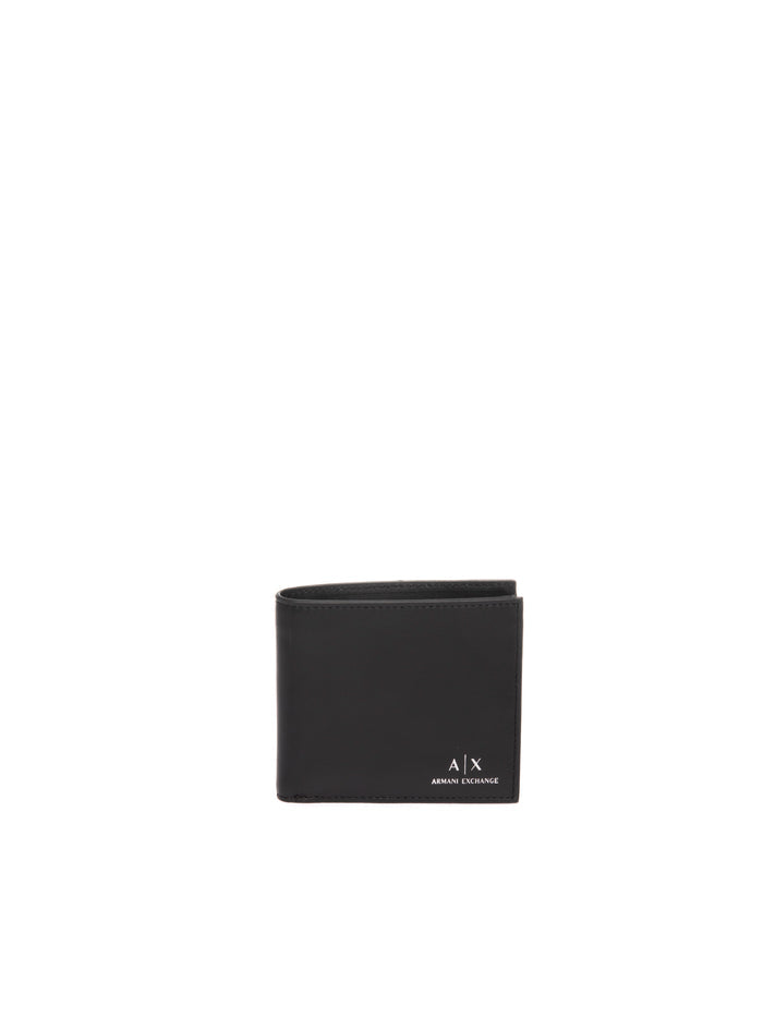ARMANI EXCHANGE portafoglio logo nero 958098 CC845-00020