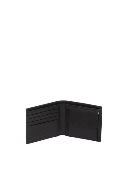 ARMANI EXCHANGE portafoglio logo nero 958098 CC845-00020