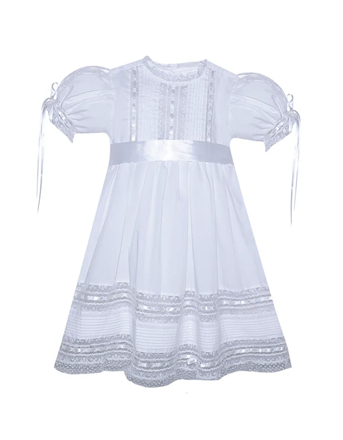 P&R White River Dress with Sash