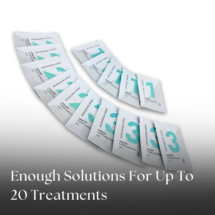 Lash Lift & Brow Lamination Mini Refill - Service up to 20 clients