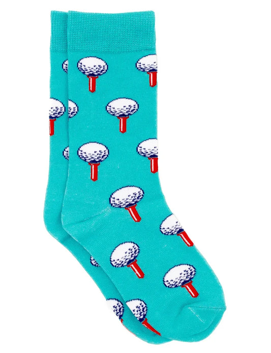 Properly Tied Lucky Duck Tee Time Socks