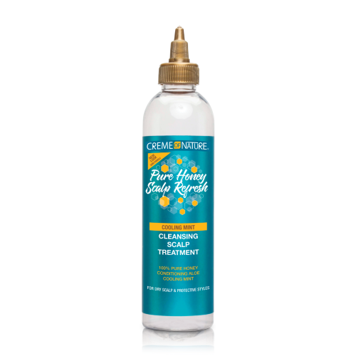 Pure Honey Scalp Refresh Cleansing Scalp Treatment 8oz by CREME OF NATURE