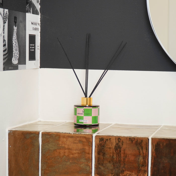 Reed Diffuser - Geurstokjes - Komkommer - 100ml