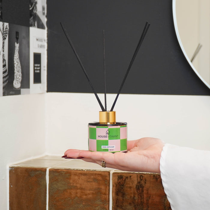 Reed Diffuser - Geurstokjes - Komkommer - 100ml