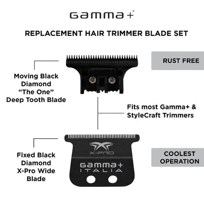 Replacement Black Diamond X-Pro Wide Fixed Blade with "The One" Cutter - BUYBARBER.COM