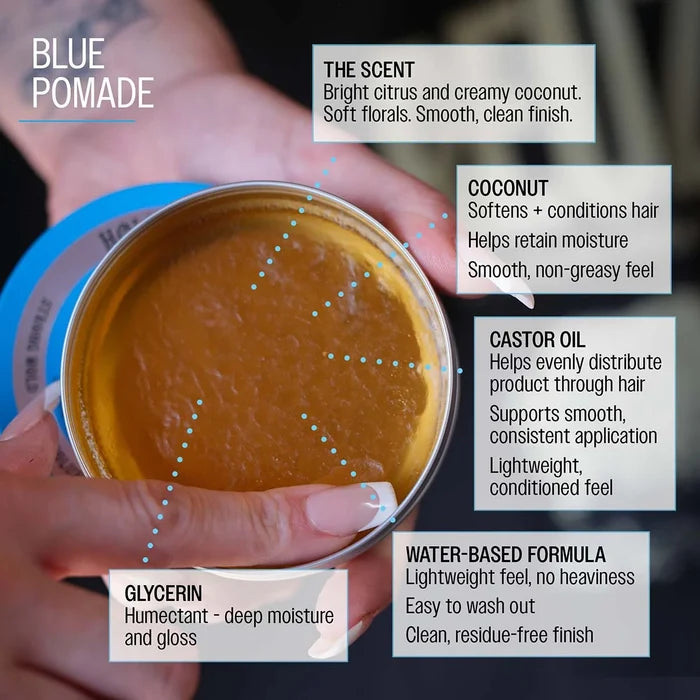 Reuzel Blue High Shine Strong Hold Pomade Ingredients