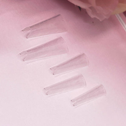RI- Ballerina C-Curve Dual Forms-Nail Tips-Red Iguana LLC-Gel Essentialz