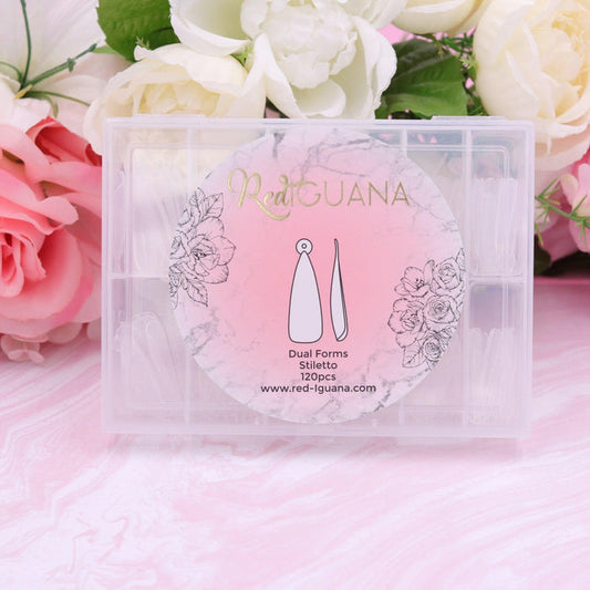 RI- Stiletto Dual Forms-Nail Tips-Red Iguana LLC-Gel Essentialz