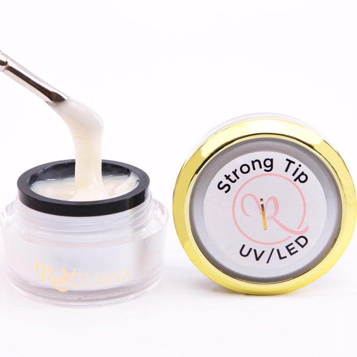 RI- Strong Tip Builder gel (with FIBER)-Builders-Red Iguana LLC-5g (sampler size) (Discontinued)-Gel Essentialz