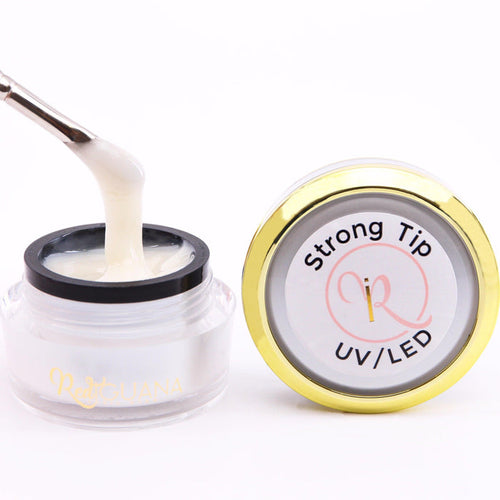 RI- Strong Tip Builder gel (with FIBER)-Builders-Red Iguana LLC-5g (sampler size) (Discontinued)-Gel Essentialz