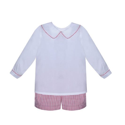 RN Red Madison Short Set