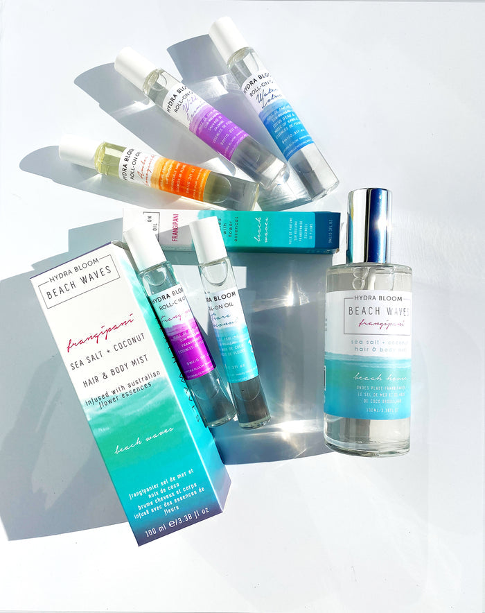Roll-on Oil - Beach Waves Frangipani | Hydra Bloom