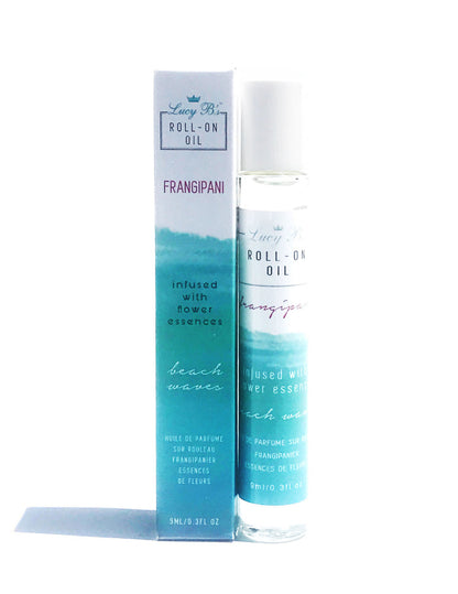 Roll-on Oil - Beach Waves Frangipani | Hydra Bloom