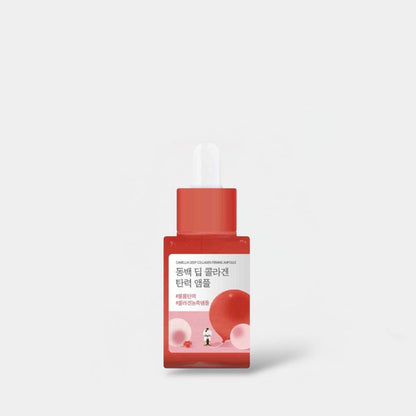 Round Lab Camellia Deep Collagen Firming Ampoule 30ml أمبولات راوند لاب كاميليا ديب كولاجين لشد البشرة - Princess Cosmetics Qatar