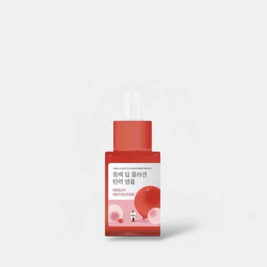 Round Lab Camellia Deep Collagen Firming Ampoule 30ml أمبولات راوند لاب كاميليا ديب كولاجين لشد البشرة - Princess Cosmetics Qatar