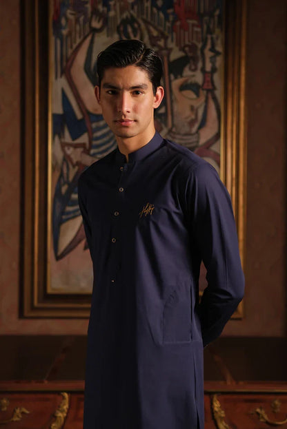 ROYAL BLUE STRETCHABLE KURTA PAJAMA