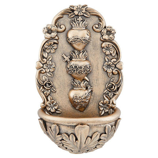 Sacred Hearts Holy Water Font