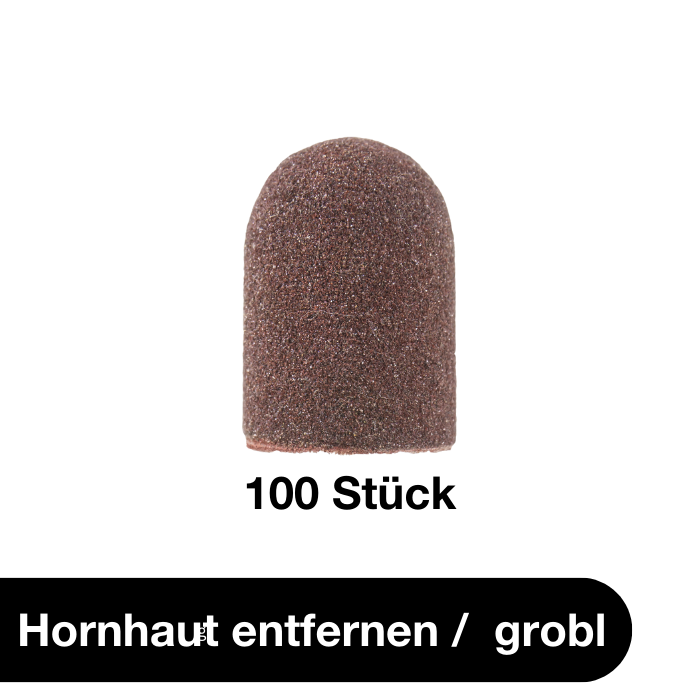 SCHLEIFKAPPEN GROB 80 GRIT - 100 Stück