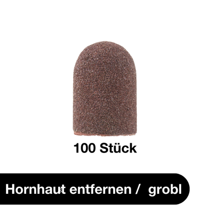 SCHLEIFKAPPEN GROB 80 GRIT - 100 Stück