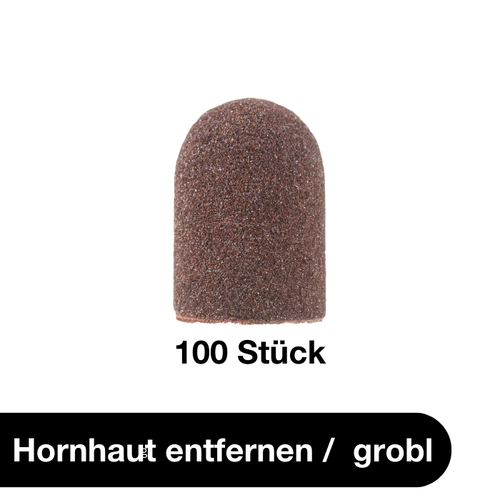 SCHLEIFKAPPEN GROB 80 GRIT - 100 Stück