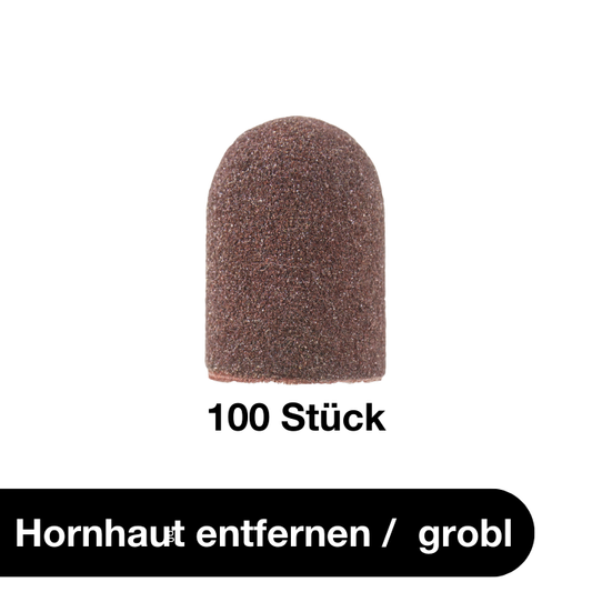 SCHLEIFKAPPEN GROB 80 GRIT - 100 Stück