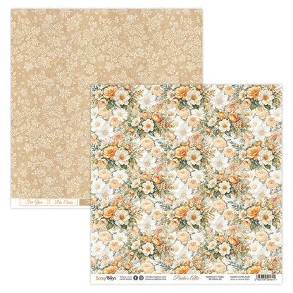 ScrapBoys - 12X12 Paper Pad - Paula's Attic. 12 sheets with bonus on the back of the cover - 250 gsm. Available at Embellish Away located in Bowmanville Ontario Canada.