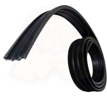 Seal for middle sliding window upper