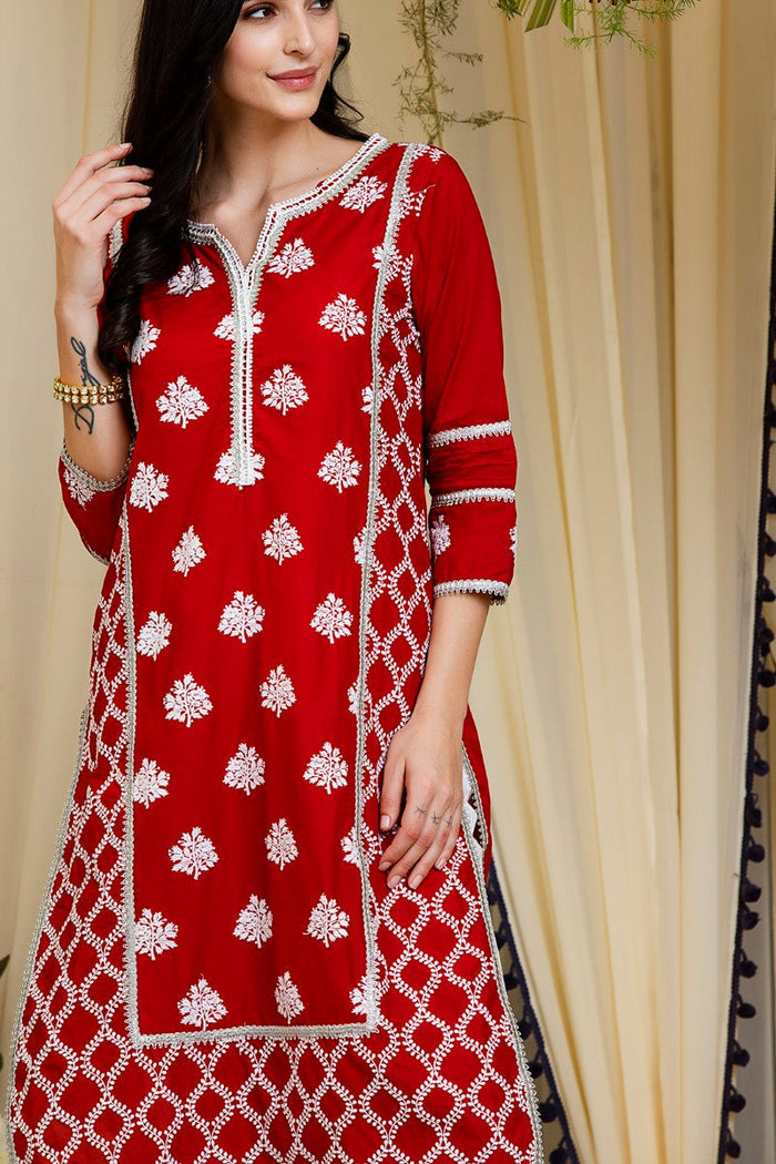Senna Supima Cotton Kurta Set