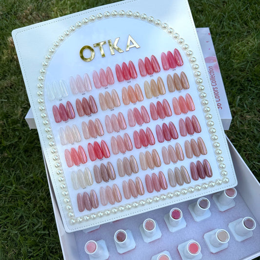 Set 36 Colors Sheer Pink Blossom Gel