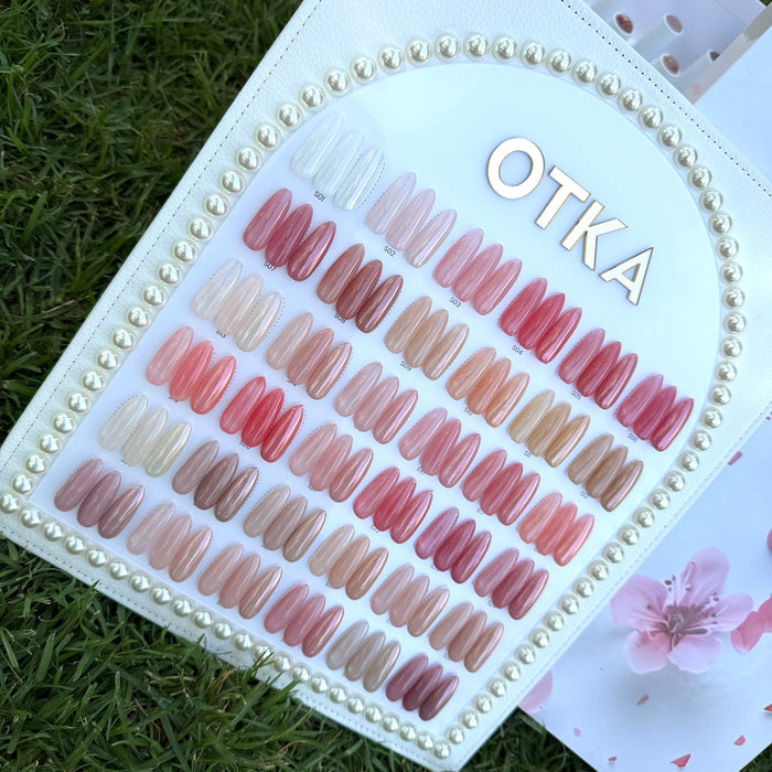 Set 36 Colors Sheer Pink Blossom Gel