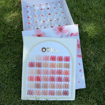 Set 36 Colors Sheer Pink Blossom Gel