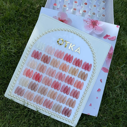 Set 36 Colors Sheer Pink Blossom Gel