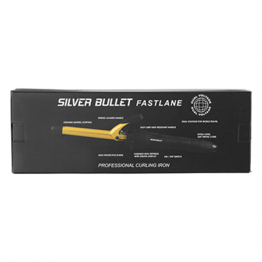 Silver Bullet Curling Iron - Gold Ceramic 16mm