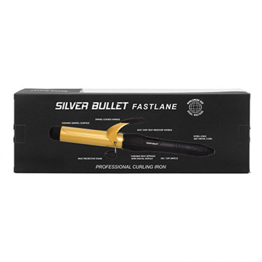 Silver Bullet Curling Iron - Gold Ceramic 32mm