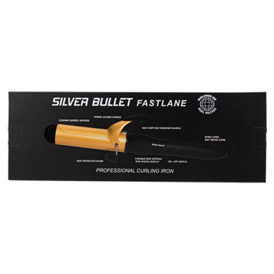 Silver Bullet Curling Iron - Gold Ceramic 38mm