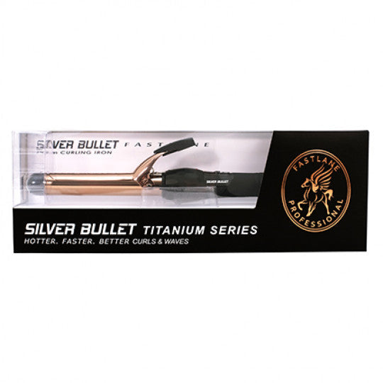 Silver Bullet Curling Iron - Rose Gold Titanium 25mm