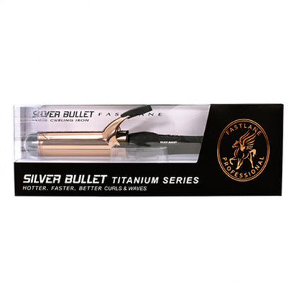 Silver Bullet Curling Iron - Rose Gold Titanium 38mm