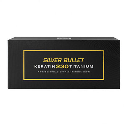 Silver Bullet Keratin 230 Titanium Straightener Gold 25mm