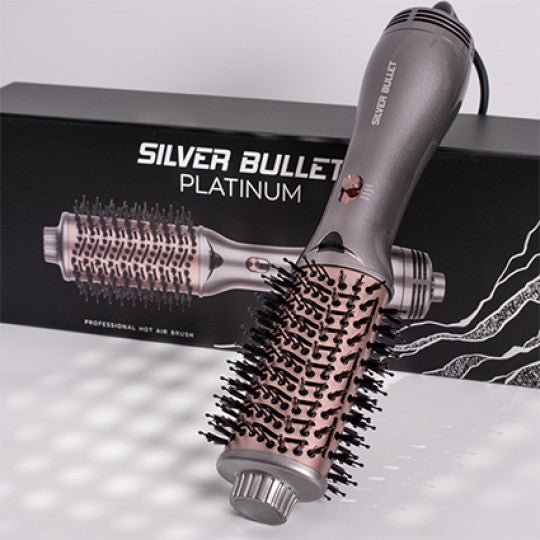 Silver Bullet Platinum Oval Hot Air Brush Large 72mm